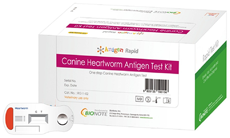 canine heartworm 10 test