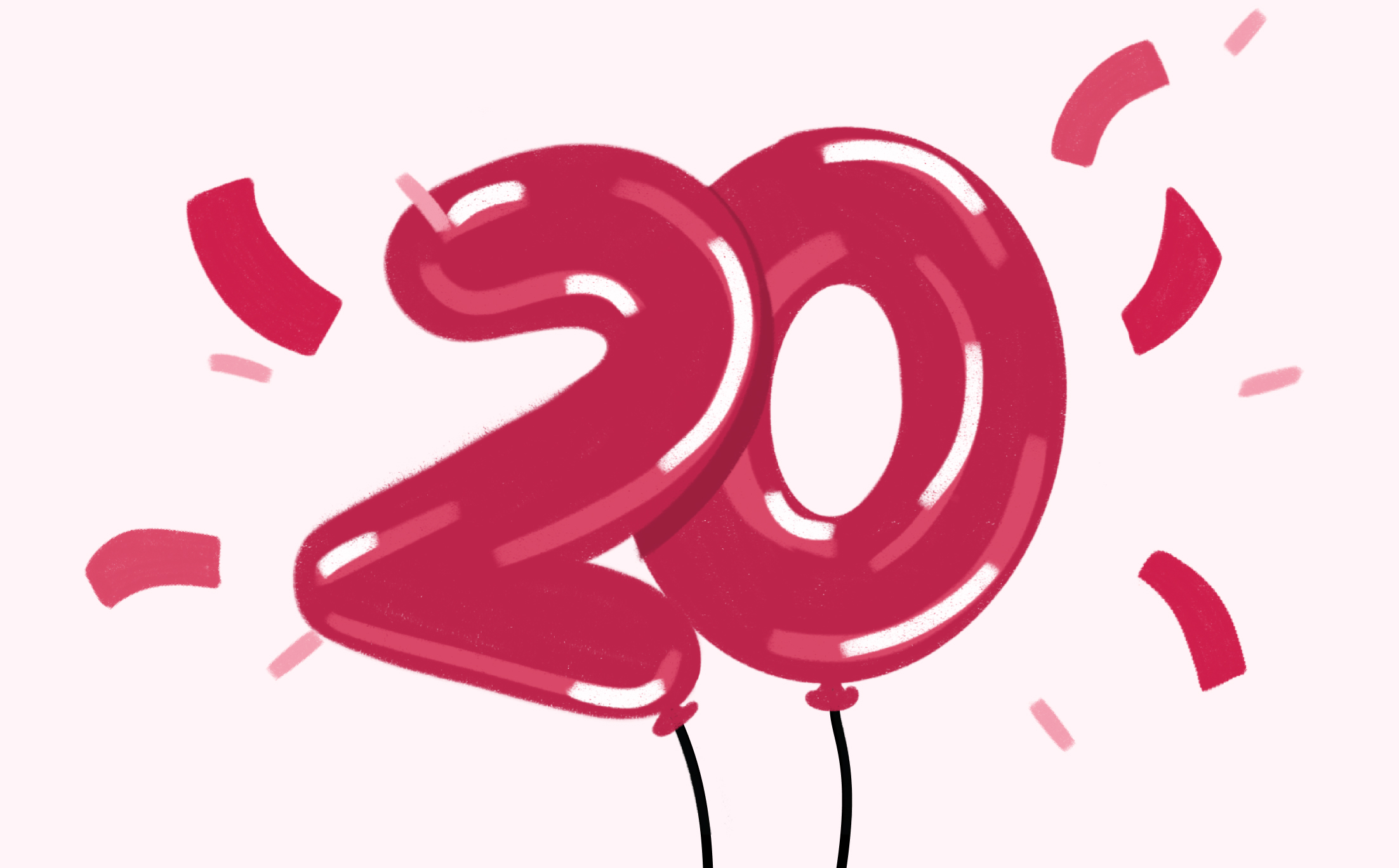 C'est notre 20e anniversaire !